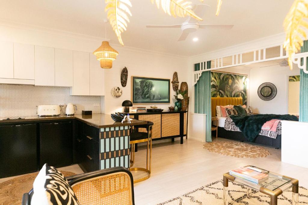 TV a/nebo společenská místnost v ubytování NOMAD - Luxe apartment