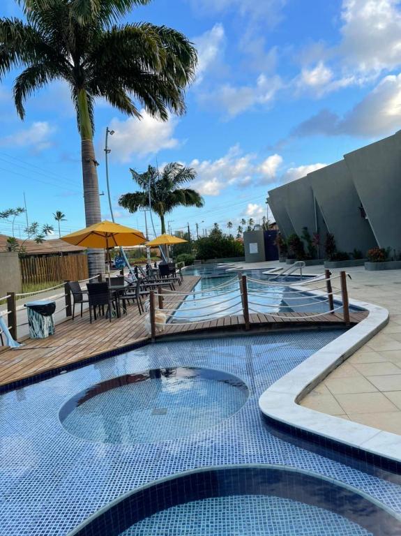  Flat 2 andares com jacuzzi.
