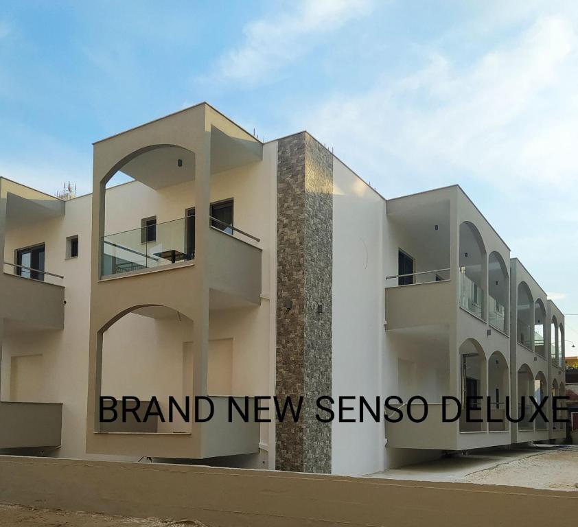 a brand new luxury villa in the desert at Senso Deluxe in Limenaria