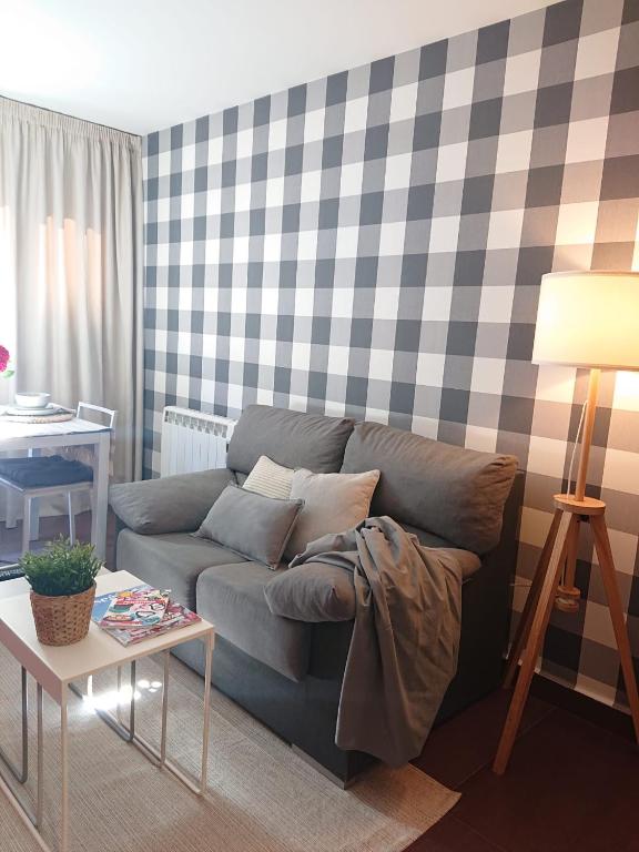 Posezení v ubytování The Red Flat Vigo - Estudio Boutique - Centro Ciudad