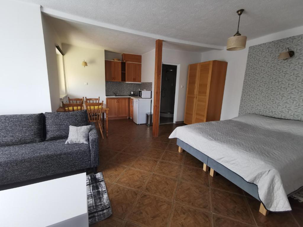 Kuchyňa alebo kuchynka v ubytovaní Apartament Ogrodowa