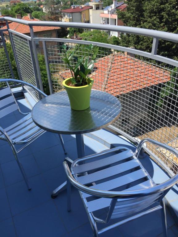 Balkón nebo terasa v ubytování Family hotel Neptun - Lozenets