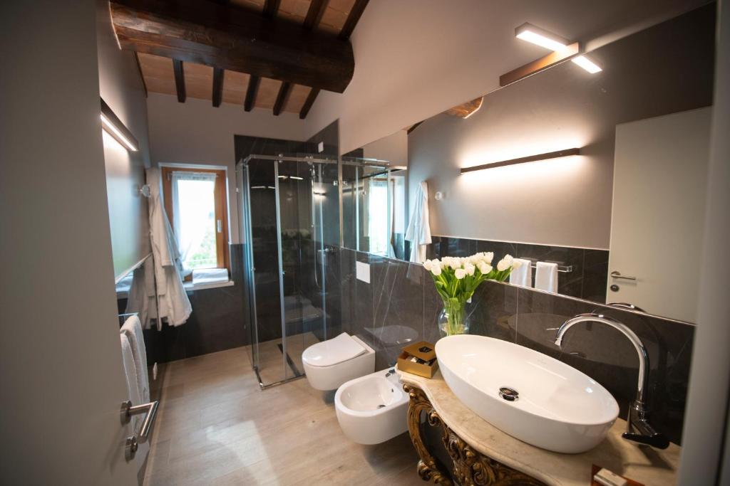 Koupelna v ubytování Magari Estates Boutique Hotel