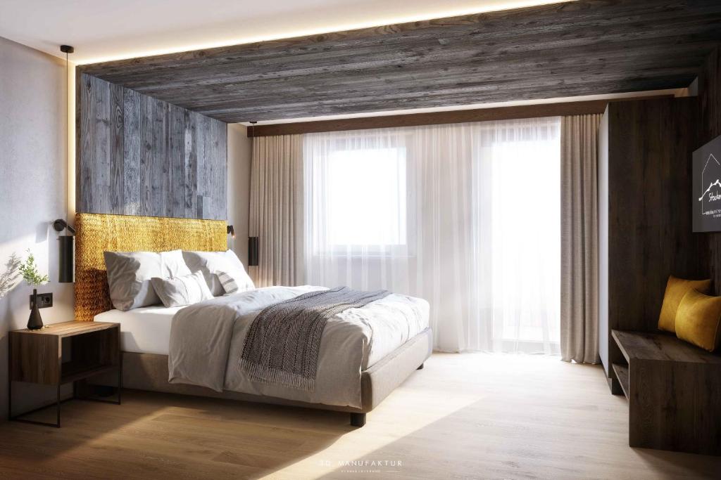 Postel nebo postele na pokoji v ubytování Stocker´s Wohlfühlapartments