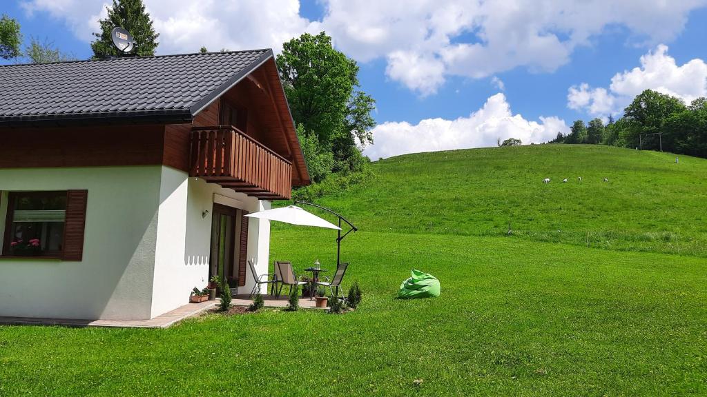 Zahrada ubytování Domki Partecznik Wisla
