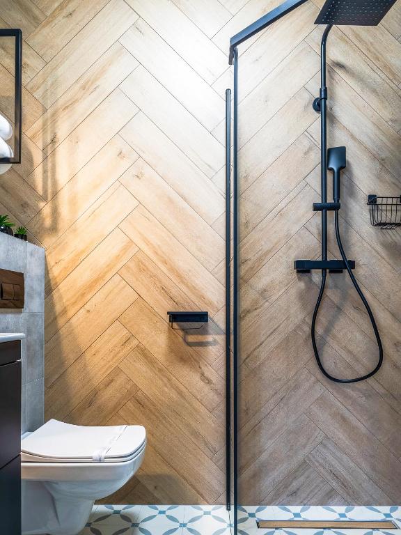 Kúpeľňa v ubytovaní Apartamenty Tatrzańskie Doliny