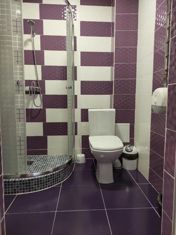 Koupelna v ubytování MAFA Hotel