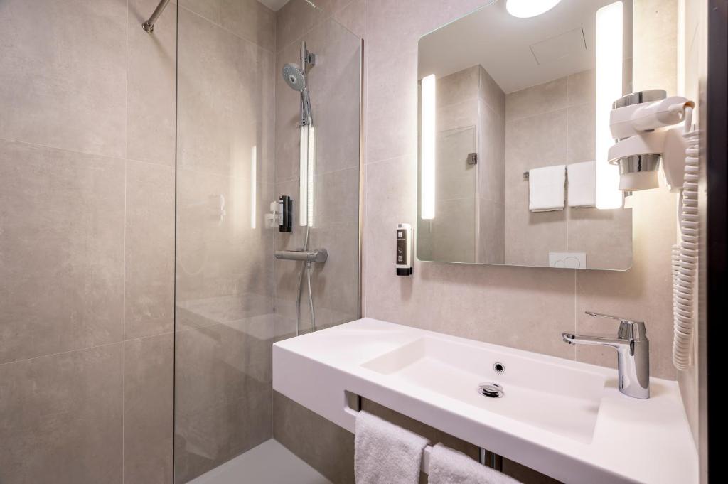 Koupelna v ubytování B&B HOTEL Gent Centrum