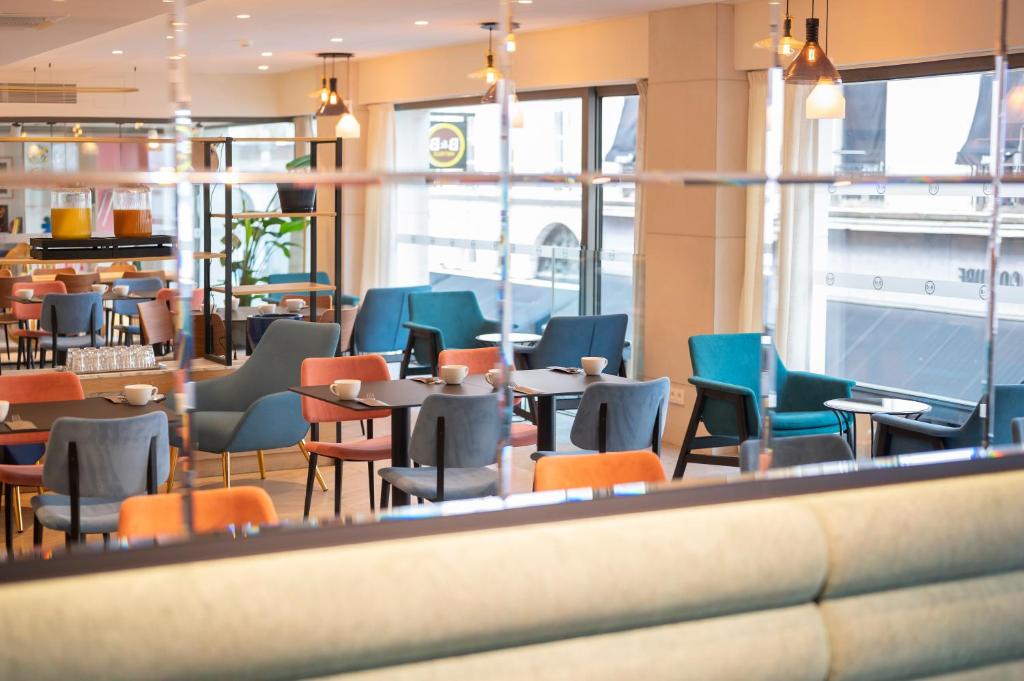 Posezení v ubytování B&B HOTEL Gent Centrum
