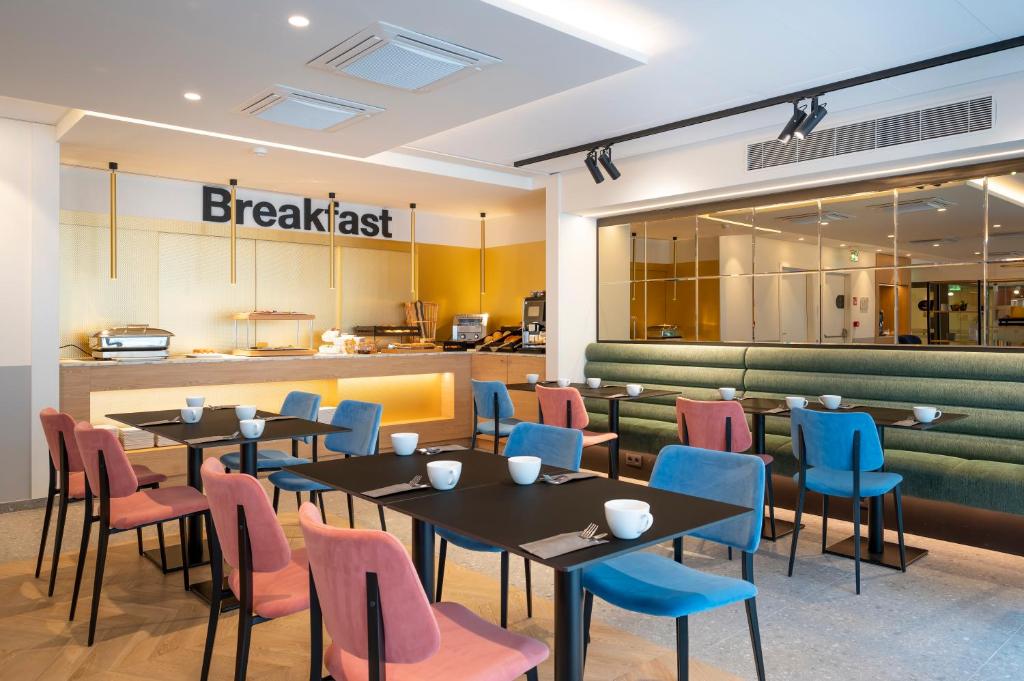 Posezení v ubytování B&B HOTEL Gent Centrum
