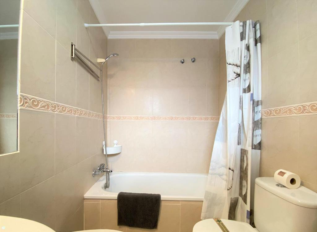 Kúpeľňa v ubytovaní Aljamar 6 Burriana Beach Casasol