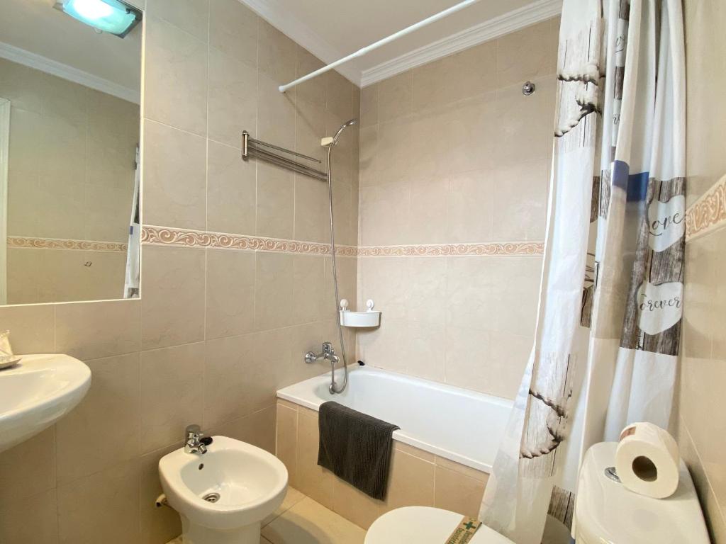 Kúpeľňa v ubytovaní Aljamar 6 Burriana Beach Casasol