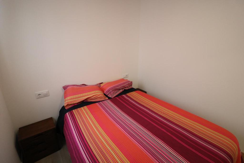 Postel nebo postele na pokoji v ubytování Buen Camino Melide