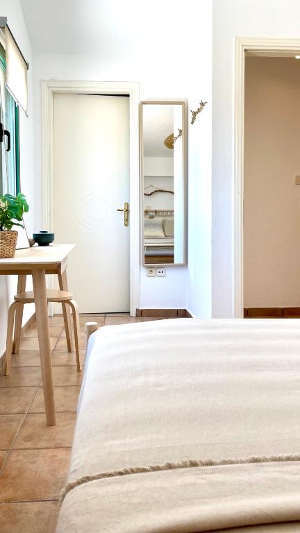 Posteľ alebo postele v izbe v ubytovaní Seafront Maisonette