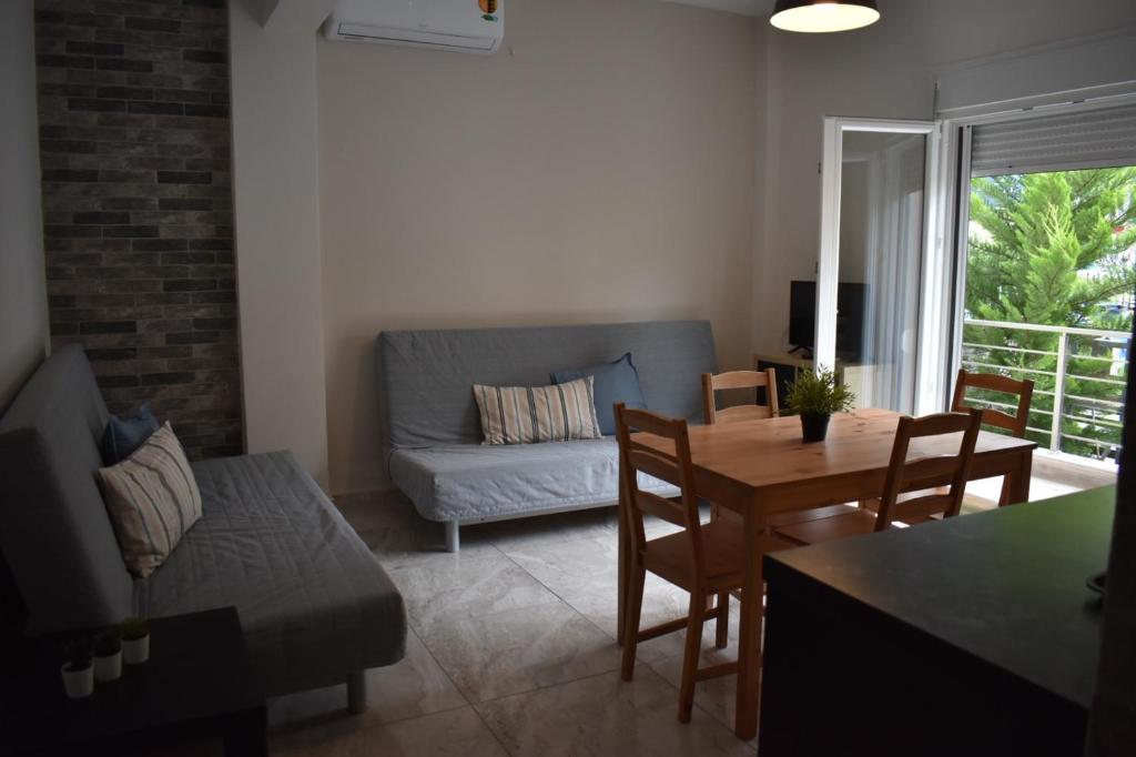 Posezení v ubytování Davidana Deluxe Apartments