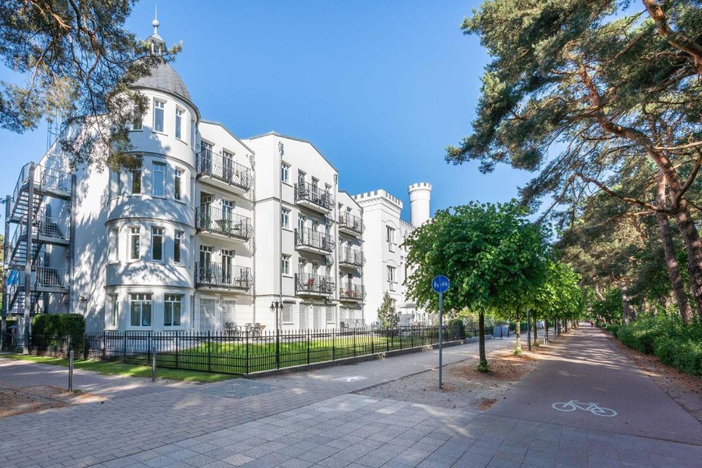 Bygningen som lejligheden ligger i