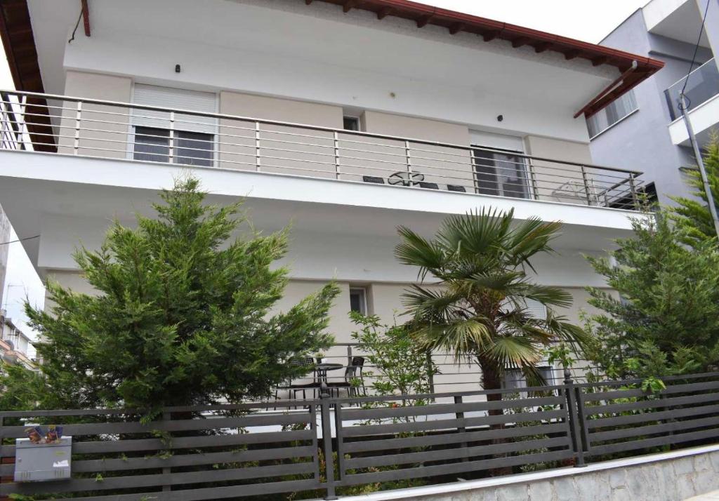 Balkón nebo terasa v ubytování Davidana Deluxe Apartments