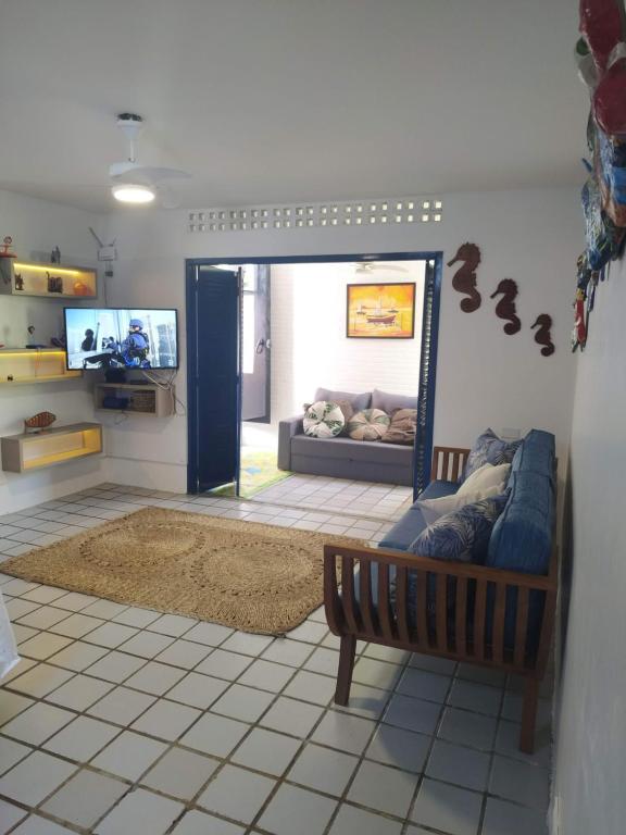  Casinha 04 - Casa aconchegante na beira mar de Tamandaré