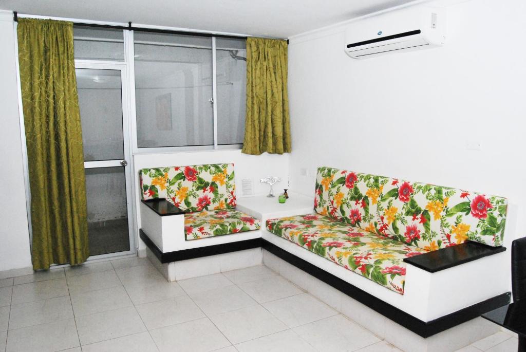 Posezení v ubytování Apartamentos Las Piloneras