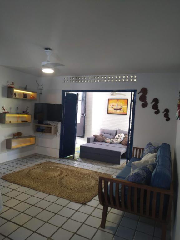  Casinha 04 - Casa aconchegante na beira mar de Tamandaré