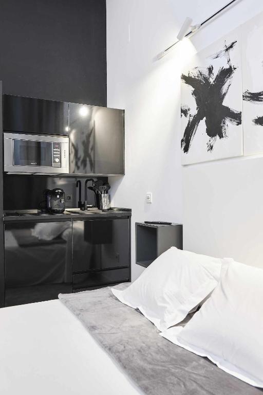 Postel nebo postele na pokoji v ubytování Fino modern & luxury