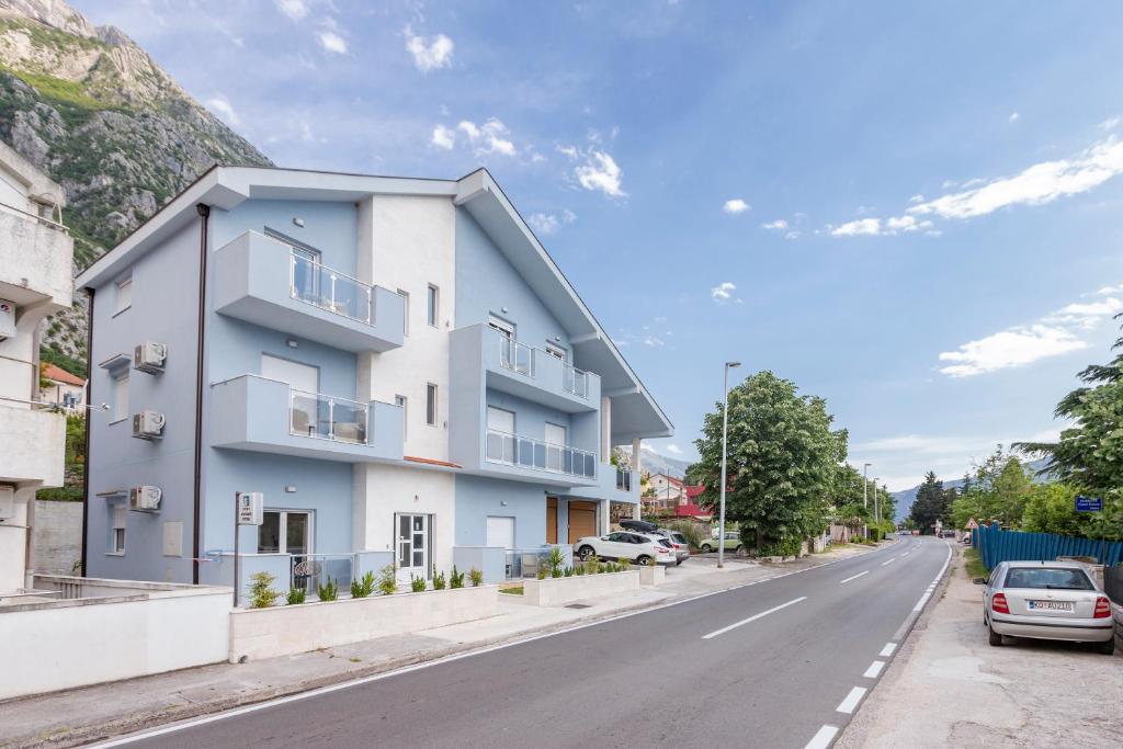 O edifício onde o apartamento está situado