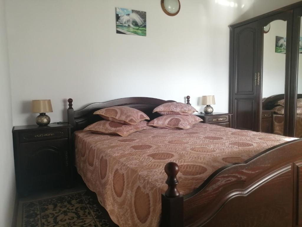 Postel nebo postele na pokoji v ubytování CASA NIRVANA
