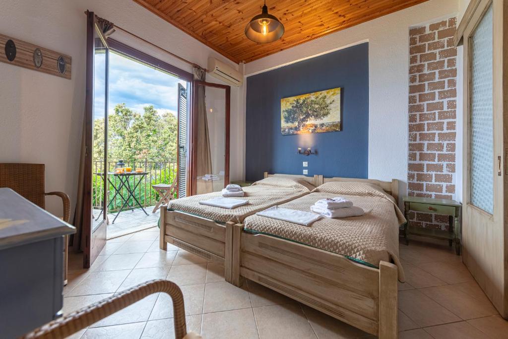 Katerina Fotopoulos Rooms & Apartments - Papanero com - Apartamento Con Vista Al Mar