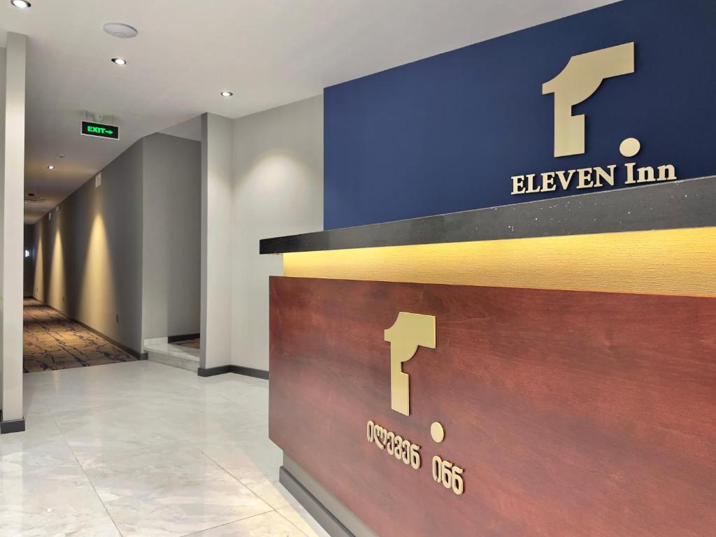 Certifikát, hodnocení, plakát nebo jiný dokument vystavený v ubytování Eleven Inn Tbilisi