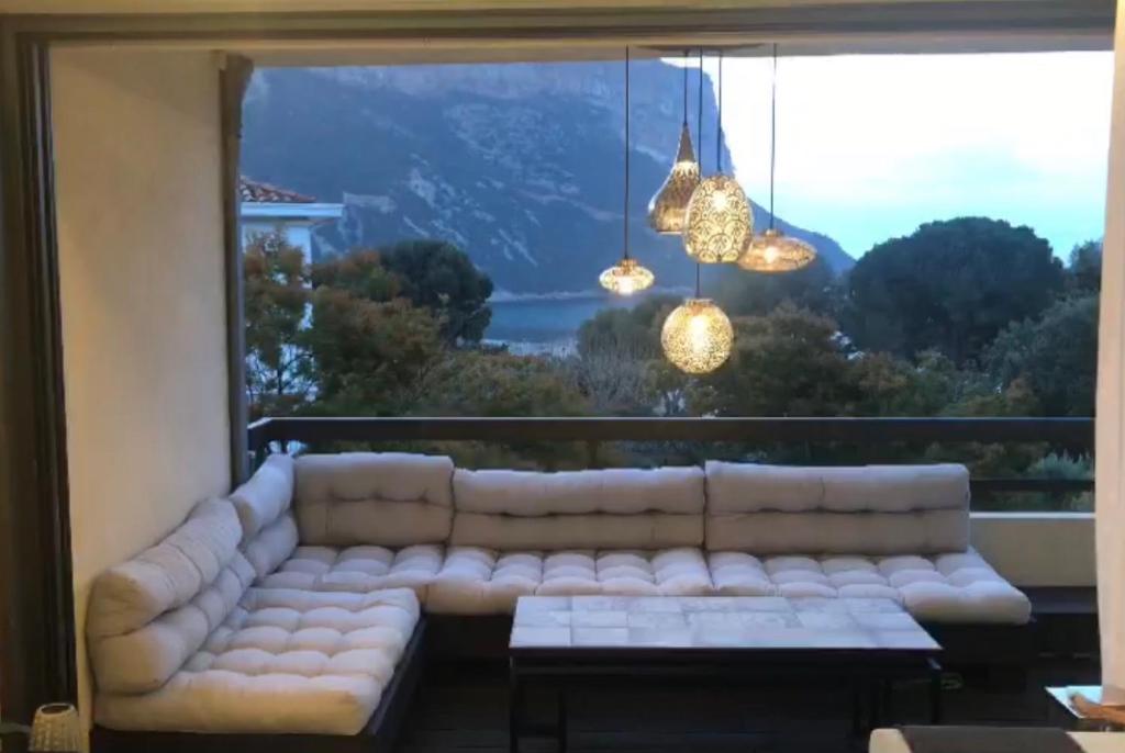 Гостиная зона в Appartement Villa Cassis