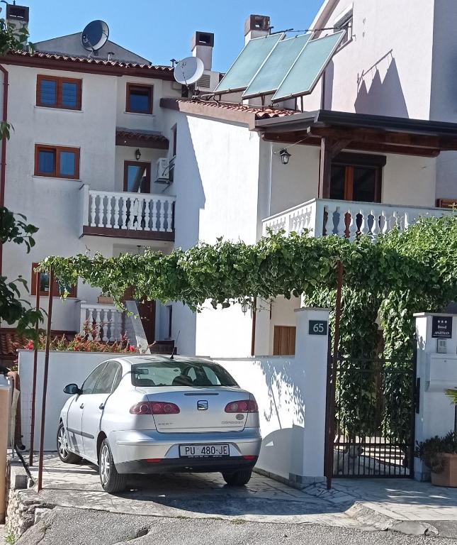 Budynek, w którym mieści się apartament