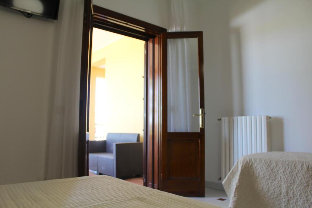 Postel nebo postele na pokoji v ubytování Villa Bice