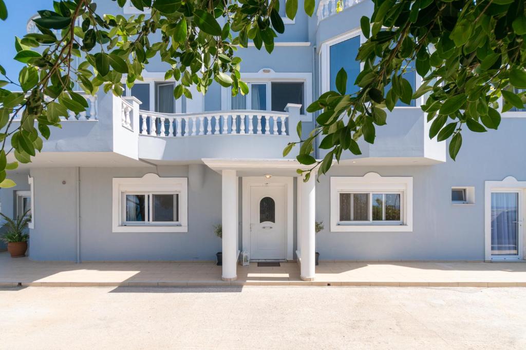 Budynek, w którym mieści się apartament