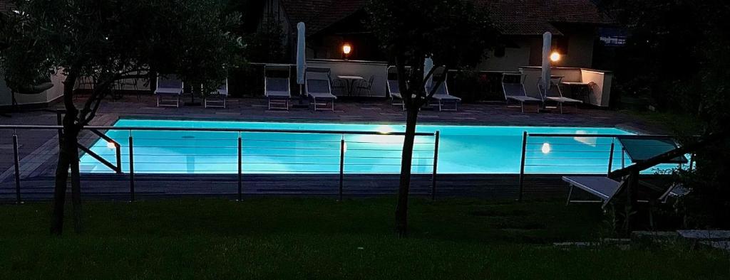 Bazén v ubytování Pension Golser nebo v jeho okolí