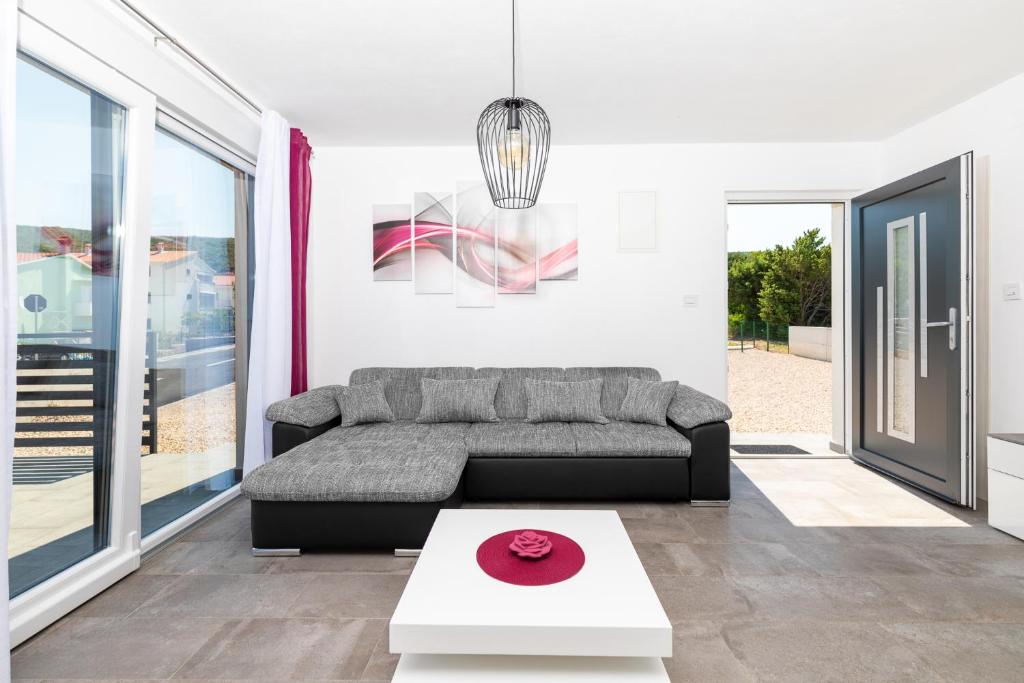 Posezení v ubytování Apartman Bura