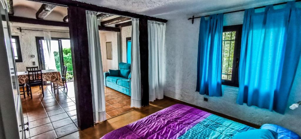 Postel nebo postele na pokoji v ubytování La calma