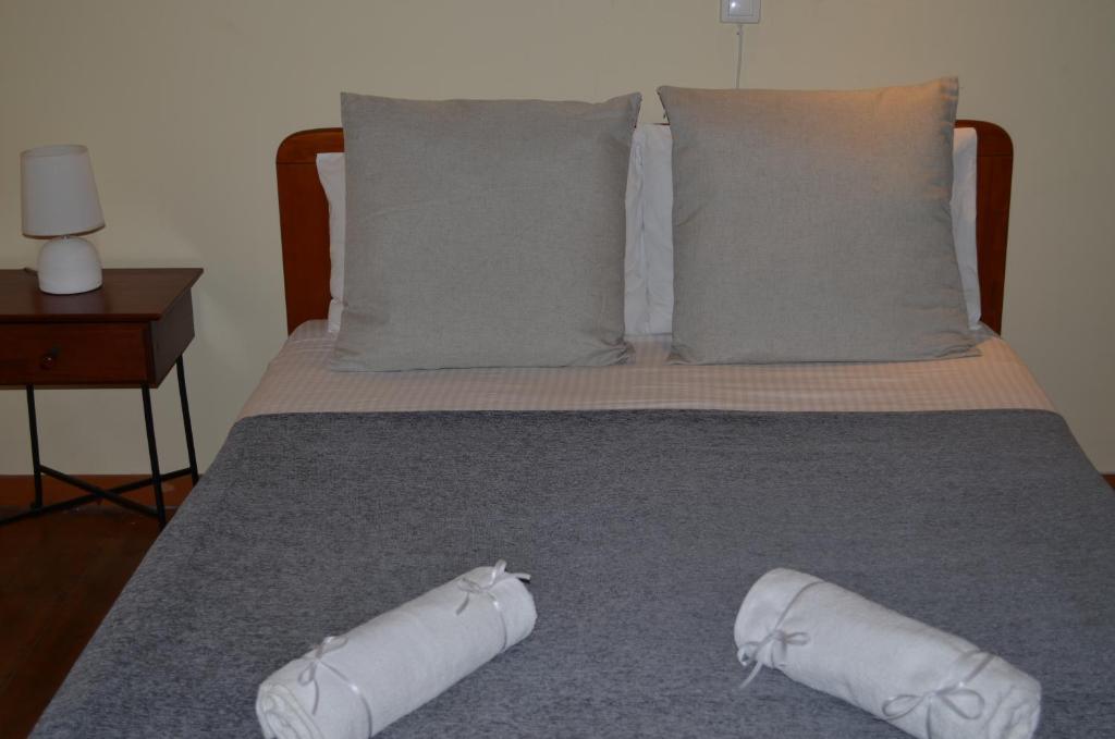 A bed or beds in a room at Elatia Villa