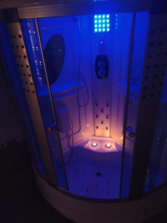 A bathroom at Elatia Villa