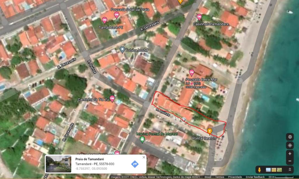  Casinha 04 - Casa aconchegante na beira mar de Tamandaré