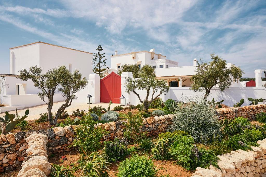 Zahrada ubytování Masseria Calderisi
