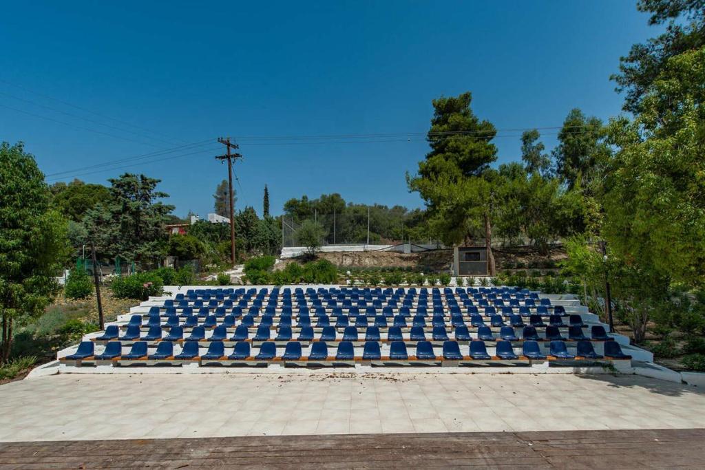 Zahrada ubytování Evia Riviera Resort