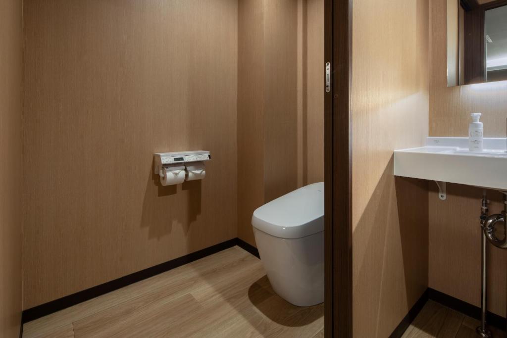 Koupelna v ubytování Randor Residence Hiroshima Suites