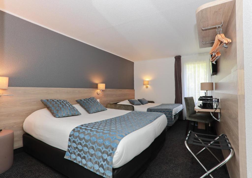 Postel nebo postele na pokoji v ubytování Sure Hotel by Best Western Limoges Sud