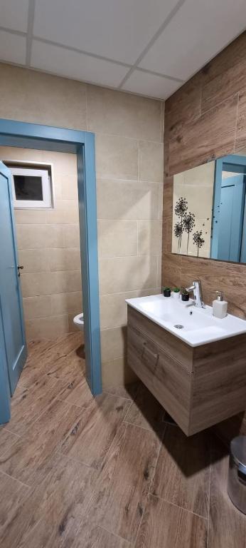 Koupelna v ubytování HOSTEL CITADELLA