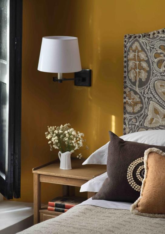 Postel nebo postele na pokoji v ubytování Hotel Plaza 18 - Grupo Califa