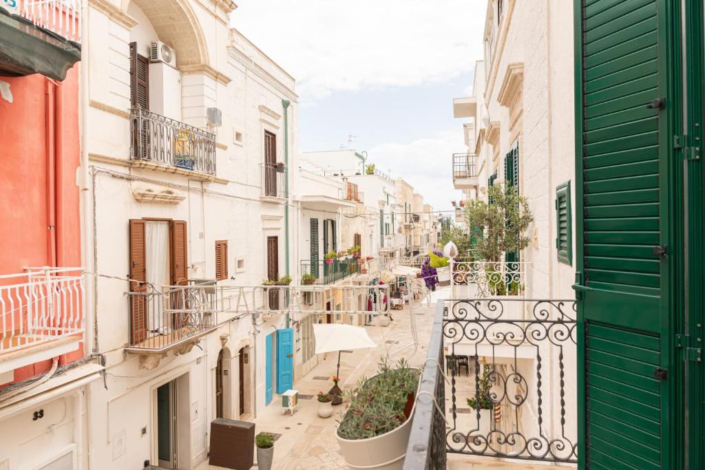 A balcony or terrace at Casa Labbate