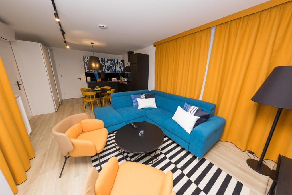 Posedenie v ubytovaní Apartament Kołobrzeg Quattro