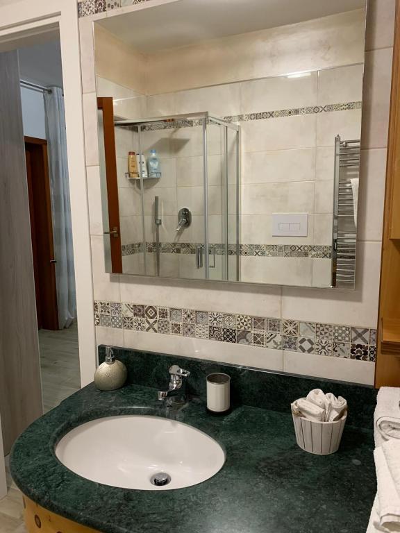 Kúpeľňa v ubytovaní B&B IL CAVALIERE