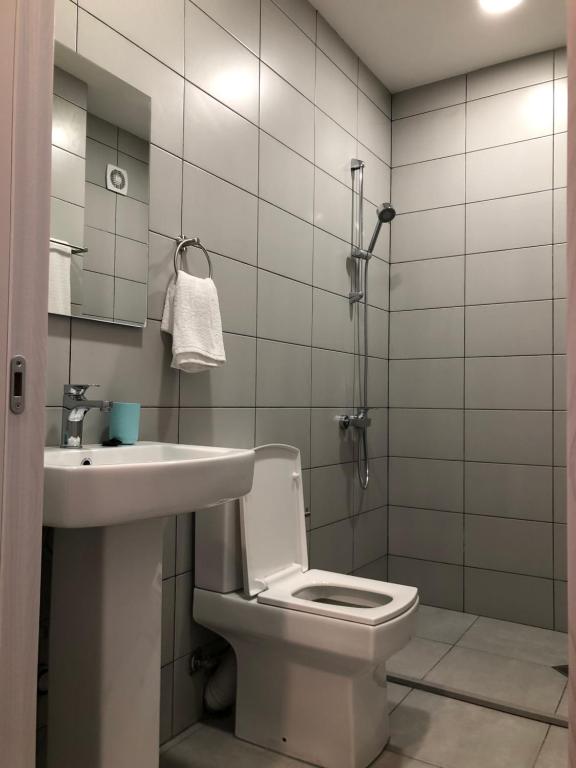 Koupelna v ubytování Citro Villa