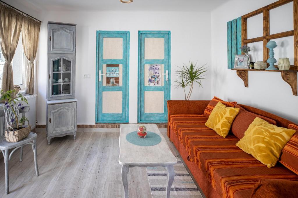 Posezení v ubytování Casa Santa